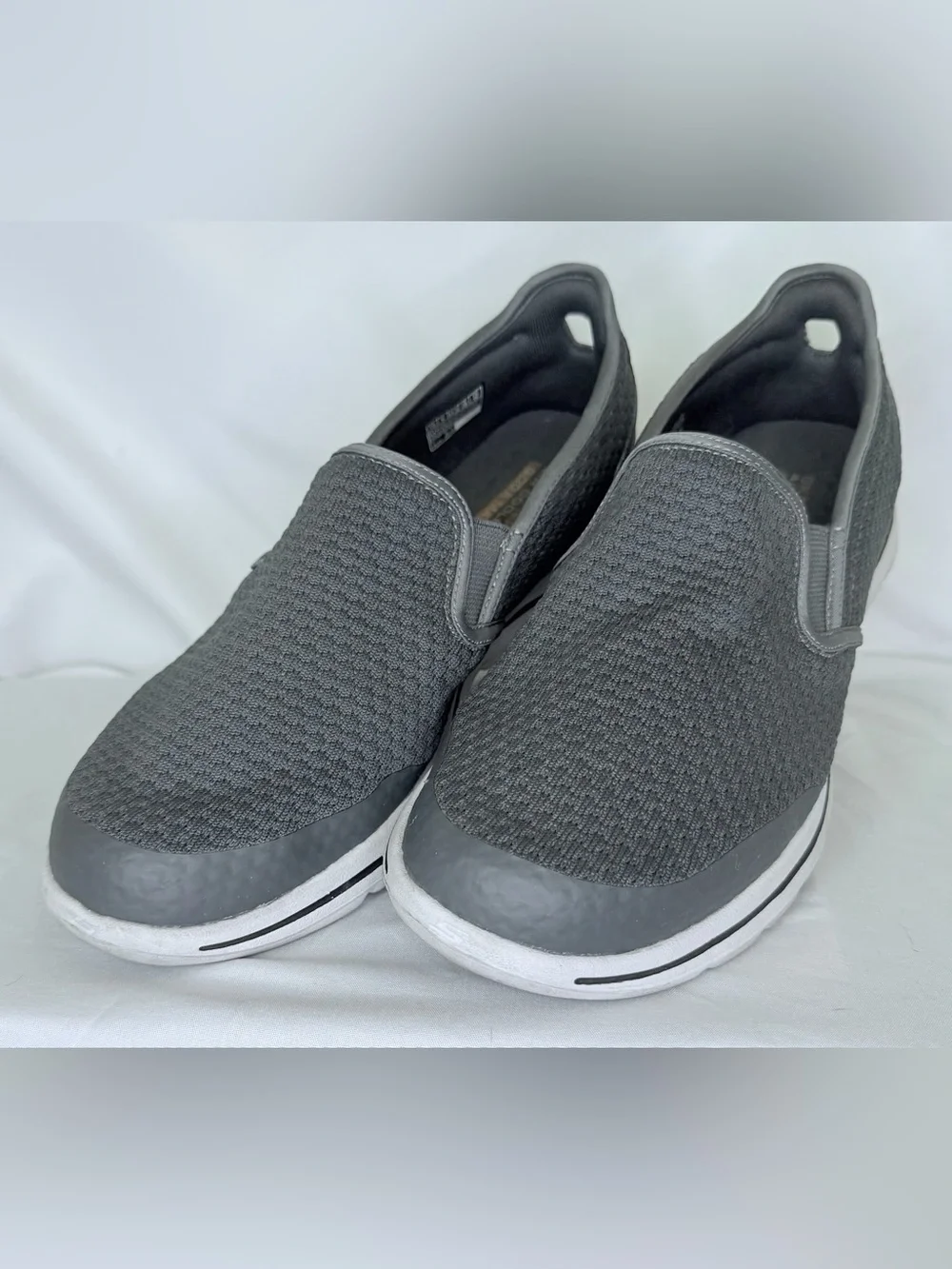 Skechers Men's Slip-On Loafers in Dark Gray
